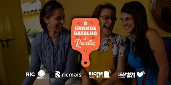 Vem aí A Grande Batalha de Receitas, reality que desafia as famílias paranaenses