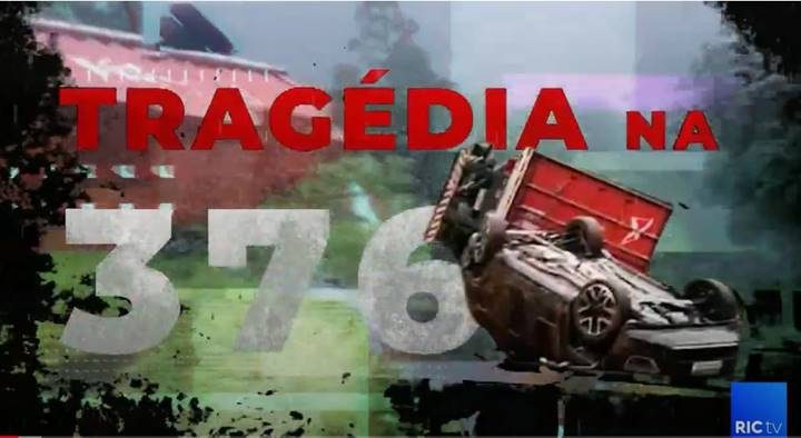 RICtv Curitiba mobiliza mais de 50 jornalistas para cobrir tragédia da BR-376
